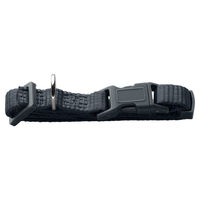 Produktbild von Hunter Halsband London Vario Basic aus Polyester in Anthrazit Größe S mit 1,0 cm Breite