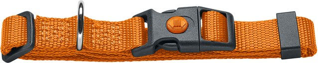 Hunter Halsband London Vario Basic Orange aus Polyester Größe M 30-46 cm – Bild 1 von 2