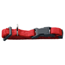Produktbild von Hunter Halsband London Vario Basic rot aus Polyester Größe XXS-XS Breite 1,0 cm