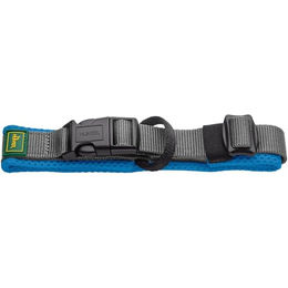 Hunter Halsband Maldon für Hunde aus Nylon in Blau/Grau Größe XL – Bild 1 von 4