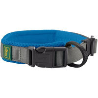 Produktbild von Hunter Halsband Maldon für Hunde Blau/Grau Größe L aus atmungsaktivem Mesh und robustem Polyester mit integriertem Adresslabel