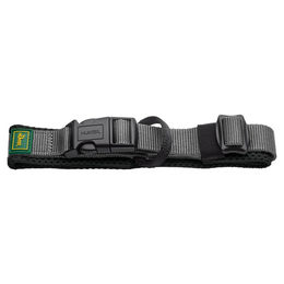 Hunter Halsband Maldon für kleine Hunde aus Nylon in Schwarz/Grau Größe S – Bild 1 von 3