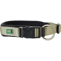 Produktbild von Hunter Halsband Neopren Vario Plus für Hunde Grün Schwarz Größe S