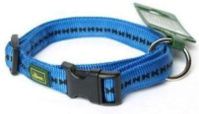 Hunter Halsband Power Grip Vario Basic aus Nylon Blau Grösse M 40-55 cm – Bild 1 von 2