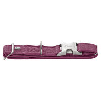 Produktbild von Hunter Halsband Sofia Alu-Strong Himbeer Kunstleder Größe L - 1 Stk.