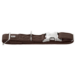 Hunter Halsband Sofia Alu-Strong Kunstleder Braun Größe L - 1 Stk. – Bild 1 von 3
