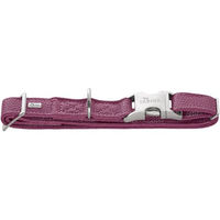 Produktbild von Hunter Halsband Sofia Alu-Strong Kunstleder Himbeer Größe M - 1 Stk.