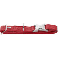 Produktbild von Hunter Halsband Sofia ALU-Strong Rot Kunstleder Größe L - 1 Stk.