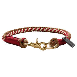 Produktbild von Hunter Halsband Tinnum aus Polyester rot/beige Größe S-M Durchmesser 1,4 cm - 170 g