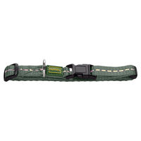 Produktbild von Hunter Halsband Tripoli Vario Basic für Welpen in Grün, reflektierend und wasserabweisend, Größe S - 1 Stk.