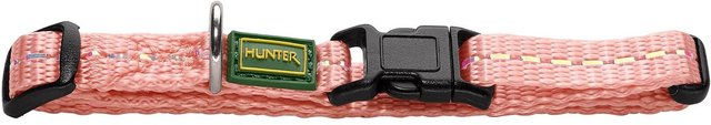 Hunter Halsband Tripoli Vario Basic Hellrosa Nylon für Welpen Größe XXS – Bild 1 von 1