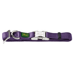Produktbild von Hunter Halsband Vario-Basic ALU-Strong Nylon lila Größe L Breite 2,0 cm