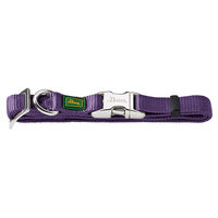 Produktbild von Hunter Halsband Vario-Basic ALU-Strong Nylon lila Größe M Breite 1,5 cm