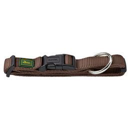 Hunter Halsband Vario-Plus aus Nylon braun Größe L Breite 2,5 cm – Bild 1 von 2