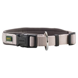 Produktbild von Hunter Halsband Vario Plus Neopren Grau Größe L-XL Breite 2,5 cm