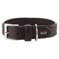 Produktbild von Hunter Halsband Wallgau aus Leder dunkelbraun 35 cm x 1,8 cm