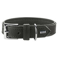 Produktbild von Hunter Halsband Wallgau aus Leder in Taupe Größe 35 cm Breite 1,8 cm - 35 cm