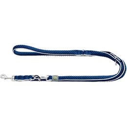 Hunter Hilo Verstellbare Hundeführleine aus Nylon Blau 200 cm - 2 cm – Bild 1 von 2