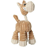 Produktbild von Hunter Huggly Plüschspielzeug Affe aus Cord für kleine Hunde in Beige Bunt - 25 cm