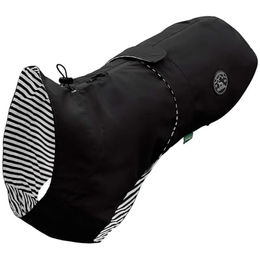 Hunter Hunde-Regenmantel Milford Schwarz Größe 30 waterproof – Bild 1 von 6