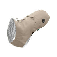 Produktbild von Hunter Hunde-Regenmantel Milford Taupe Grau Größe 65 wasserabweisend