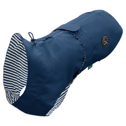 Produktbild von Hunter Hunde-Regenmantel Milford V2 blau aus Polyester wasserabweisend Größe 60 cm