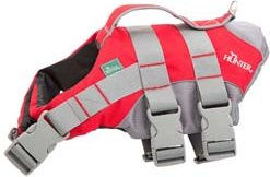 HUNTER Hunde-Schwimmweste Moss Rot Größe XL aus Nylon mit reflektierenden Elementen und Handschlaufe - 1 Stk. – Bild 1 von 10
