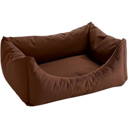 Produktbild von Hunter Hundebett Gent Antibakteriell Braun Größe L aus Polyester - 1 Stk.