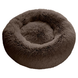 Produktbild von Hunter Hundebett Loppa Schlafplatz für Hunde und Katzen braun Größe M aus Polyester