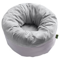 Produktbild von Hunter Hundebett und Katzenkissen Miranda Plüsch Grau 50 cm