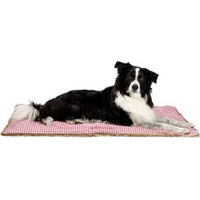 Produktbild von HUNTER Hundedecke Astana Karo rot aus Plüsch 120 x 80 cm