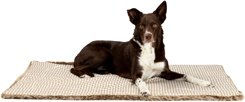HUNTER Hundedecke Astana XL braun beige aus Baumwolle und Plüsch – Bild 1 von 2