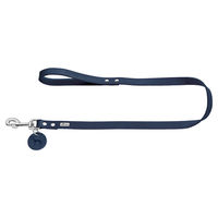Produktbild von Hunter Hundeführleine aus Leder dunkelblau 100 cm - 100 cm