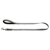 Produktbild von Hunter Hundeführleine Convenience Reflect Leo Grau mit reflektierendem Muster 120cm x 2cm - 120 cm