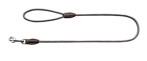HUNTER Hundeführleine Freestyle grau aus robustem Polyamid-Tau 110 cm - 110 cm – Bild 1 von 3