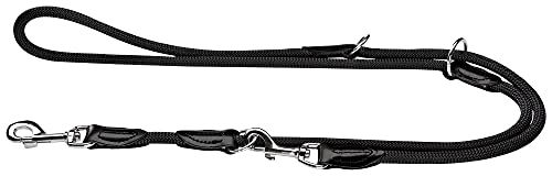 HUNTER Hundeführleine Freestyle schwarz verstellbar 200 cm - 200 cm – Bild 1 von 5