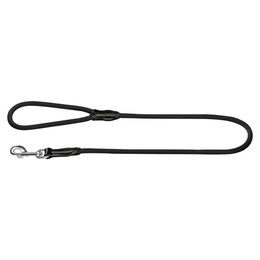 Hunter Hundeführleine Freestyle Tau Schwarz 10 mm 110 cm wasserabweisend - 1 Stk. – Bild 1 von 2