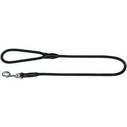 Hunter Hundeführleine Freestyle Tau Schwarz 8/110 cm wasserfest - 110 cm – Bild 1 von 3