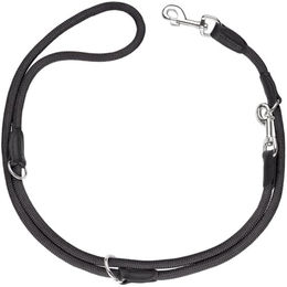 Hunter Hundeführleine Freestyle verstellbares Tau Schwarz 200 cm - 200 cm – Bild 1 von 3