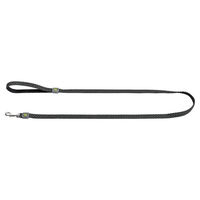 Produktbild von Hunter Hundeführleine Hilo anthrazit grau aus Polyester mit Handschlaufe 15/140 cm
