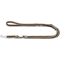 Produktbild von HUNTER Hundeführleine HILO braun aus Nylon wasserabweisend 25 mm x 200 cm