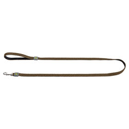 Produktbild von Hunter Hundeführleine Hilo braun aus Polyester mit Handschlaufe 140 cm