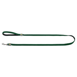 Produktbild von Hunter Hundeführleine Hilo dunkelgrün aus Polyester mit Handschlaufe 15/140 cm - 140 cm
