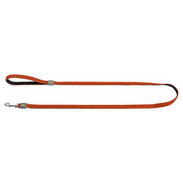 Produktbild von Hunter Hundeführleine Hilo Orange aus Polyester mit Handschlaufe 15/140 cm