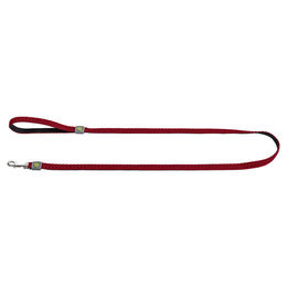 Hunter Hundeführleine Hilo rot aus Polyester mit Handschlaufe 15/140 cm – Bild 1 von 2