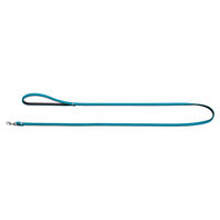 Produktbild von Hunter Hundeführleine Provence aus Leder in Türkis/Schwarz 100 cm - 100 cm