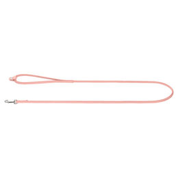 Hunter Hundeführleine Soho Round Mini aus Leder für Welpen und kleine Hunde Hellrosa 6 mm / 140 cm – Bild 1 von 8