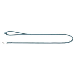 Hunter Hundeführleine Soho Round Mini aus Rindsleder für Welpen und kleine Hunde hellblau 6 mm / 140 cm - 140 cm – Bild 1 von 7