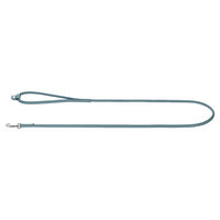Produktbild von Hunter Hundeführleine Soho Round Mini aus Rindsleder für Welpen und kleine Hunde hellblau 6 mm / 140 cm - 140 cm