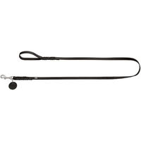 Produktbild von Hunter Hundeführleine Solid Education aus Leder in Schwarz 200 cm - 200 cm